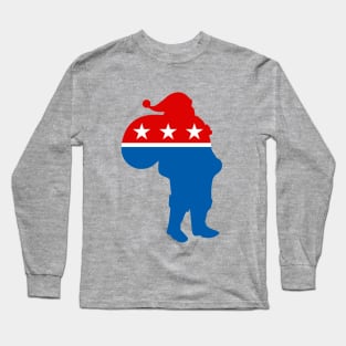 Santa Claus Christmas Political Satire Long Sleeve T-Shirt